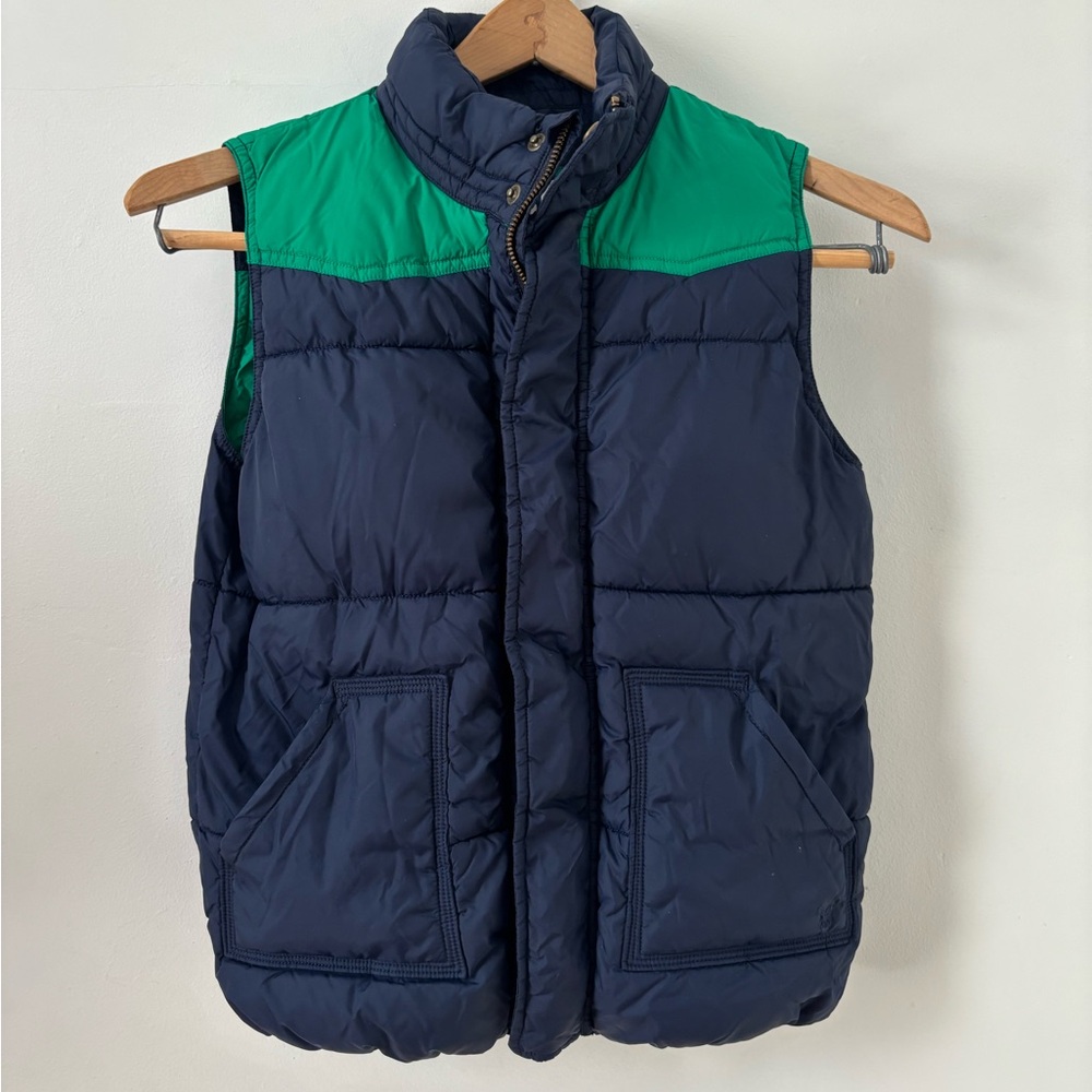 American Eagle Kids Puffer Vest Y2k Durable Warm Stylish Outdoor Sz 10 Medium